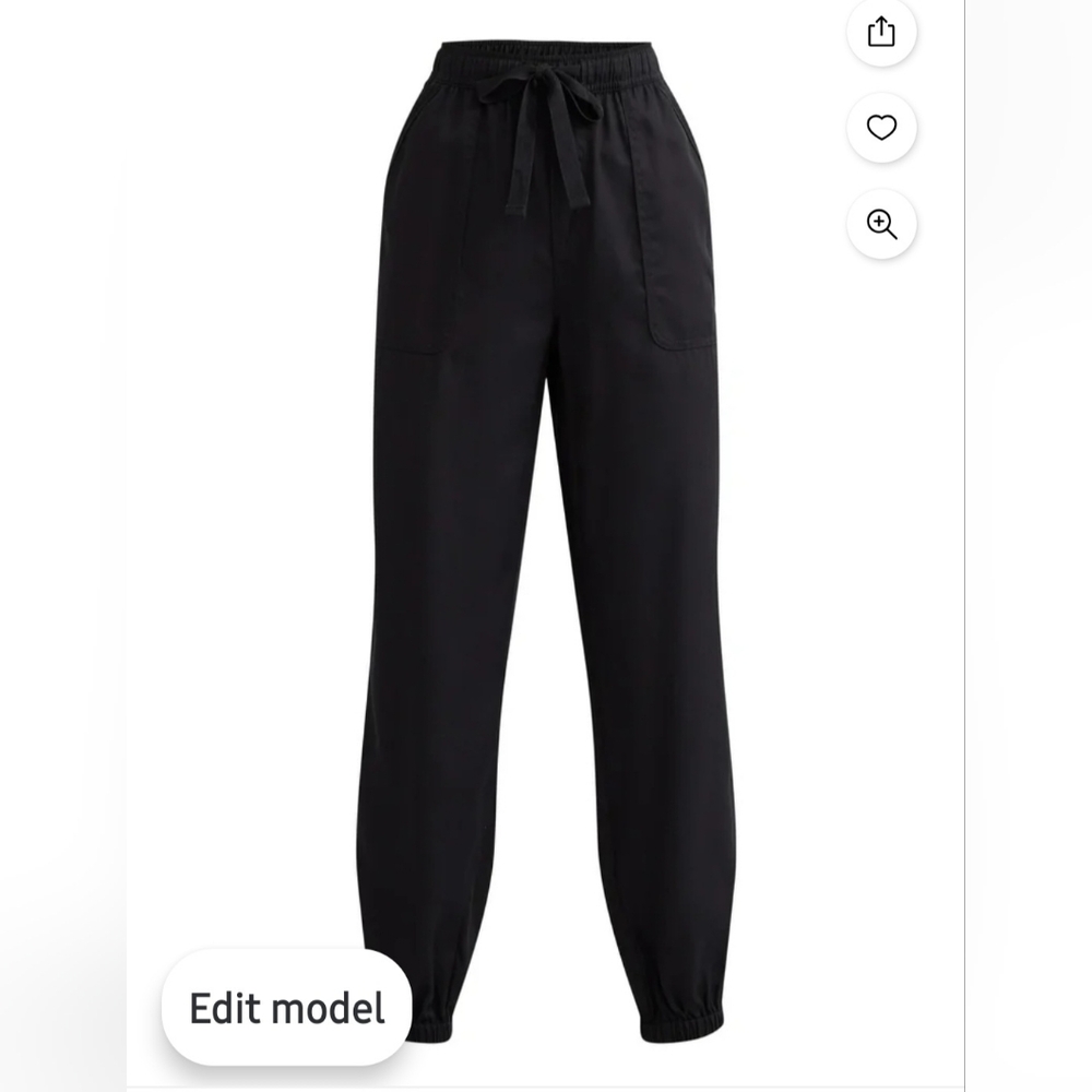 COPY - Time And TRU Womens High Rise Parachute Joggers